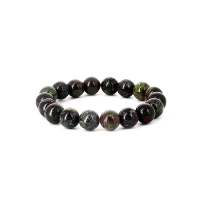 Bracelet Jaspe sang de dragon - pierres naturelles