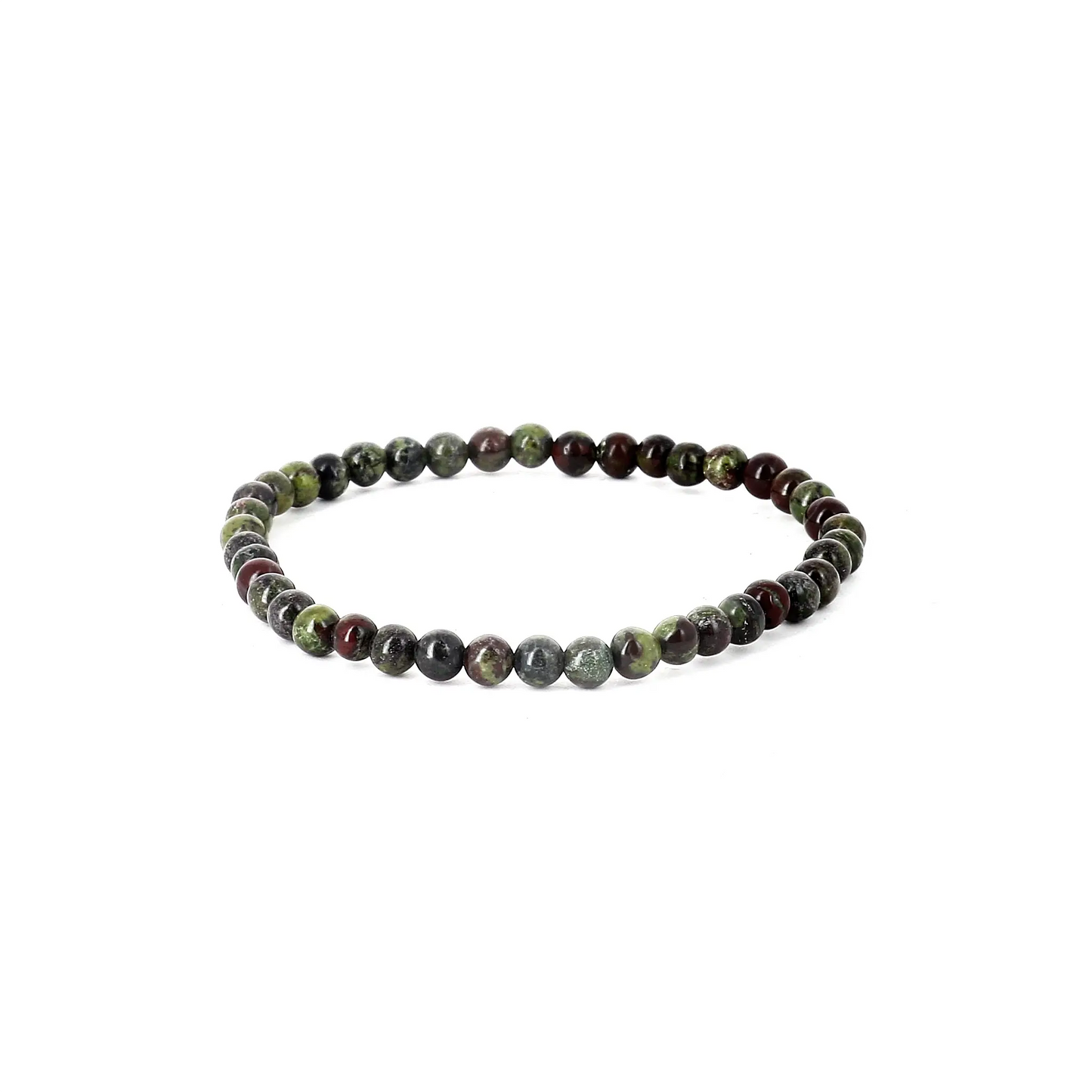 Bracelet Jaspe sang de dragon - pierres naturelles