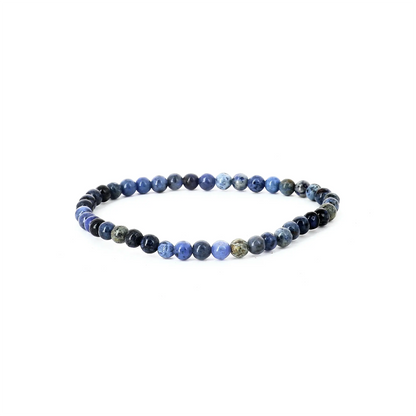 Bracelet Dumortiérite - pierres naturelles