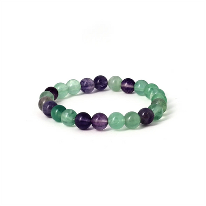 Bracelet Fluorite multi - pierre naturelles