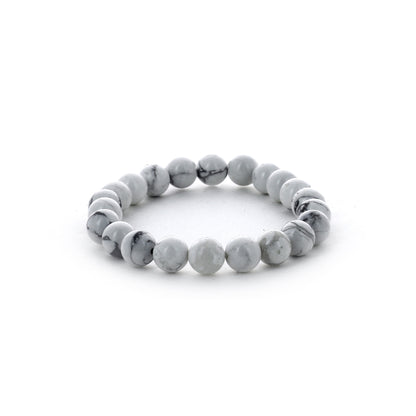Bracelet Howlite - pierres naturelles