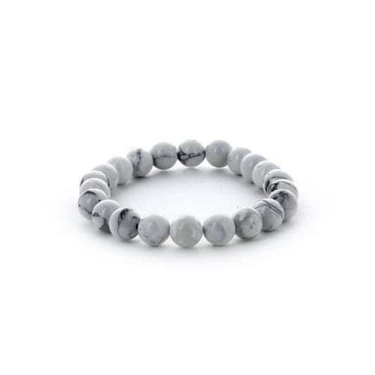 Bracelet Howlite - pierres naturelles