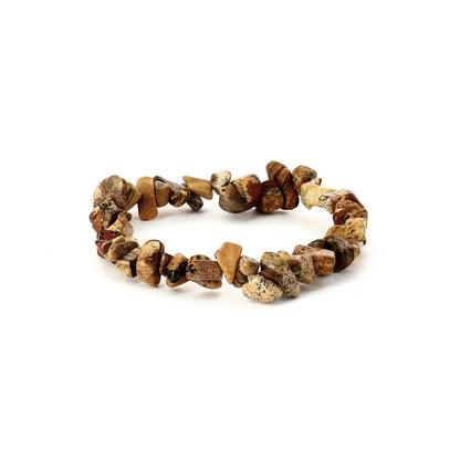 Bracelet Jaspe Paysage - pierres naturelles