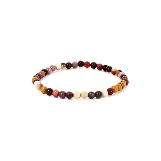 Bracelet Jaspe mokaïte - pierres naturelles