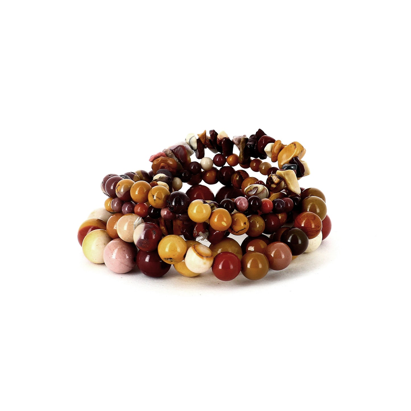 Bracelet Jaspe mokaïte - pierres naturelles