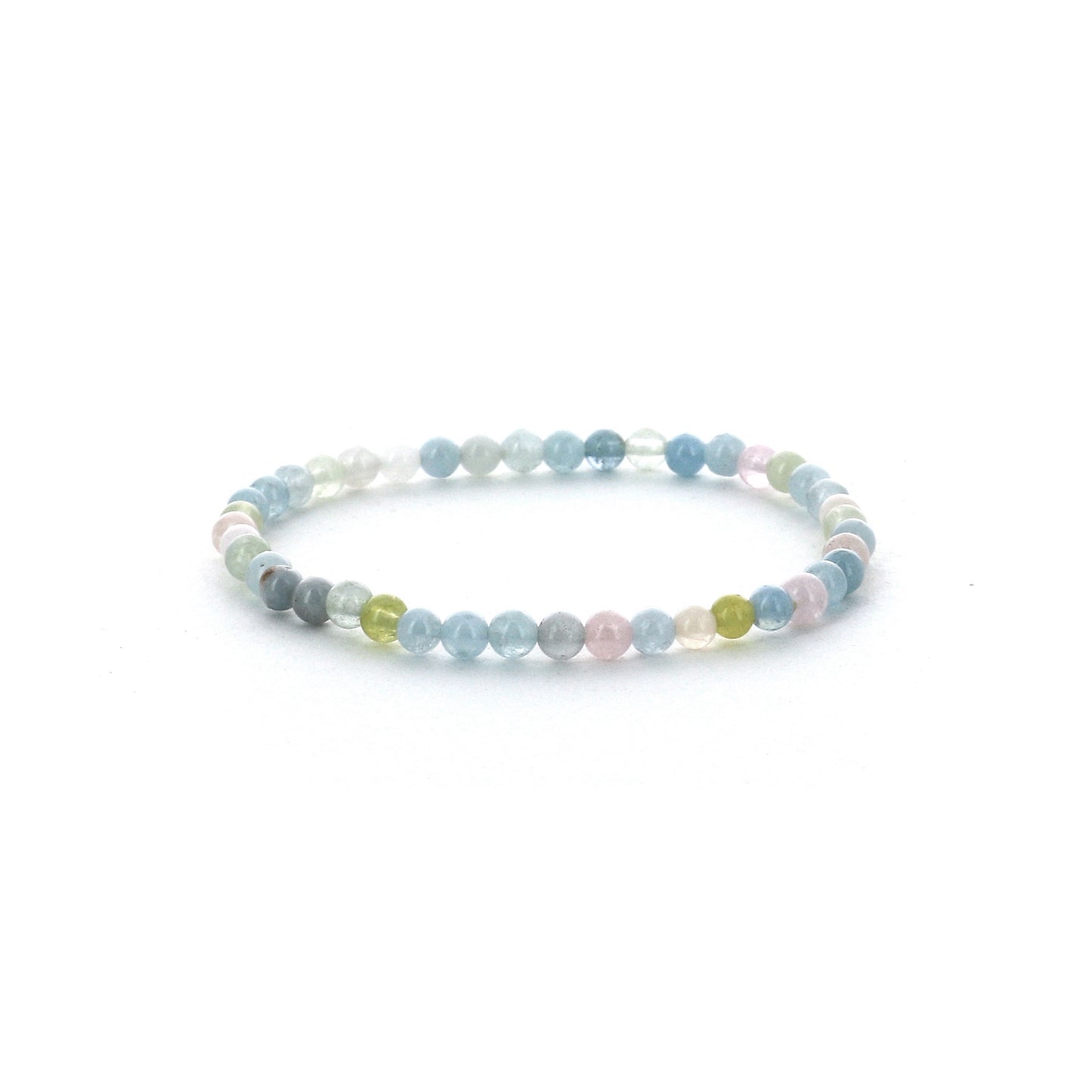 Bracelet Morganite - pierres naturelles