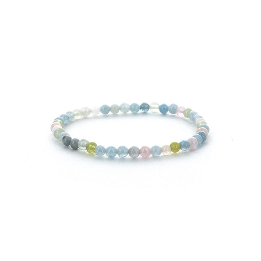 Bracelet Morganite - pierres naturelles