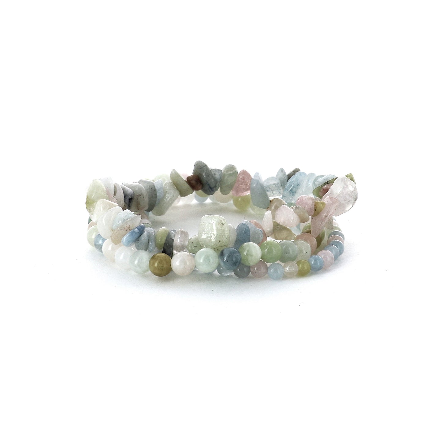 Bracelet Morganite - pierres naturelles