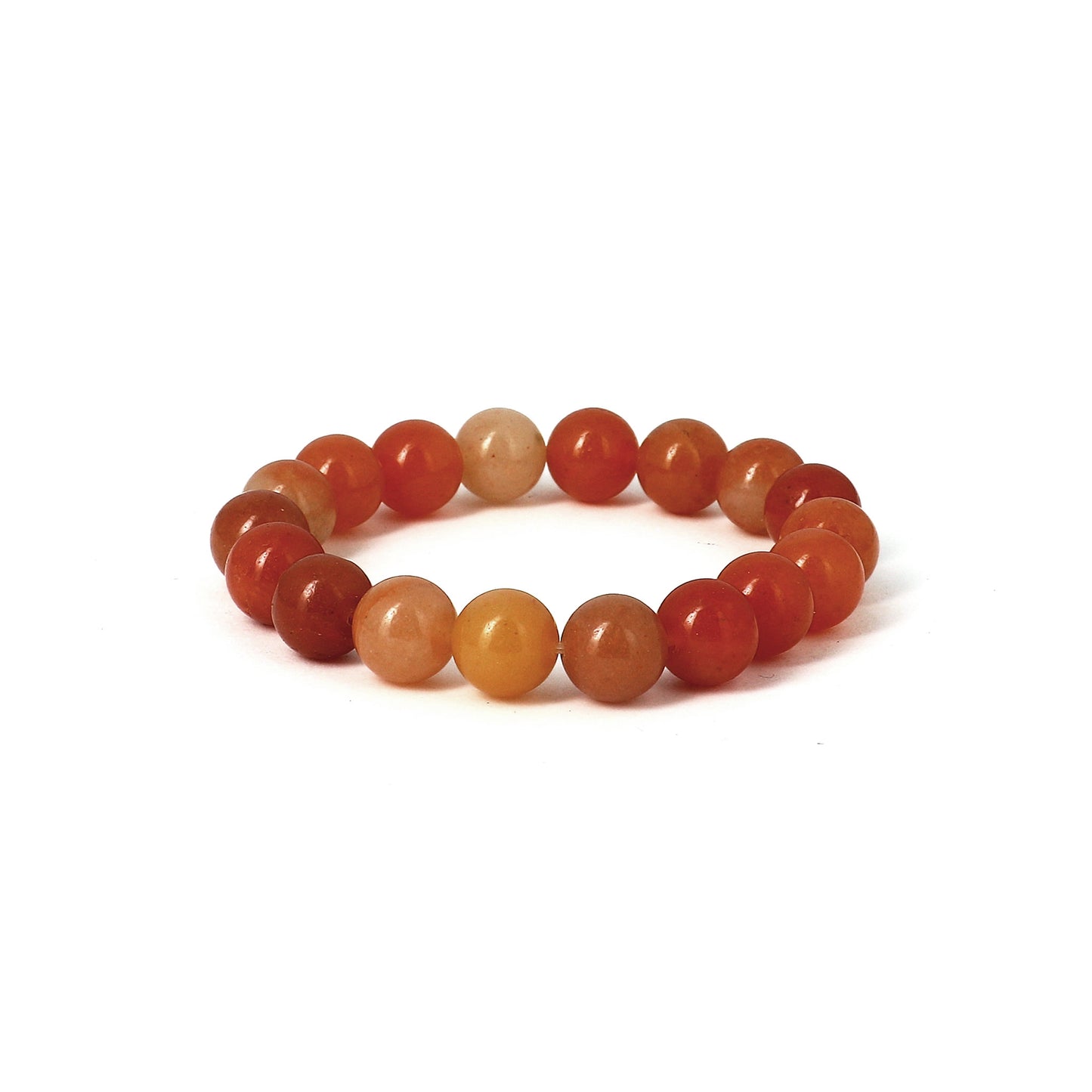 Bracelet Aventurine orange - pierres naturelles