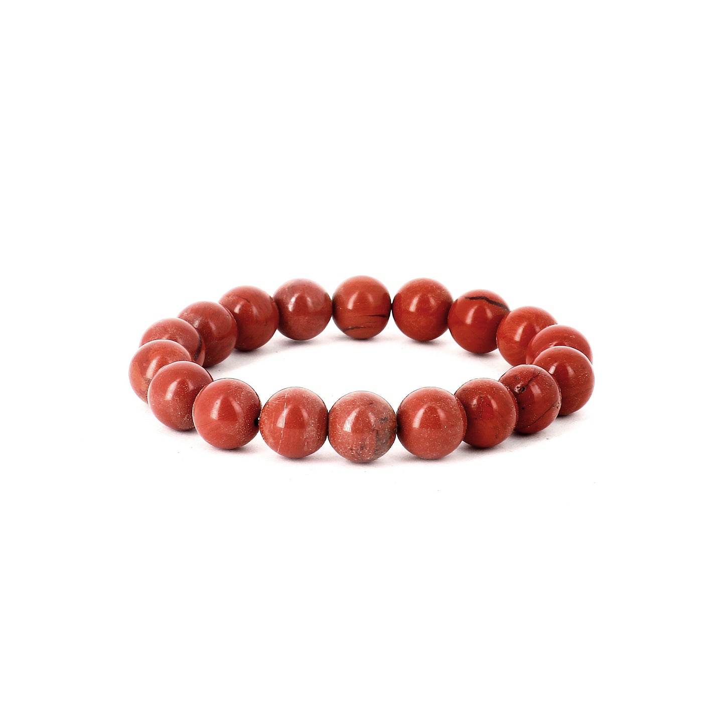 Bracelet Jaspe rouge - pierres naturelles