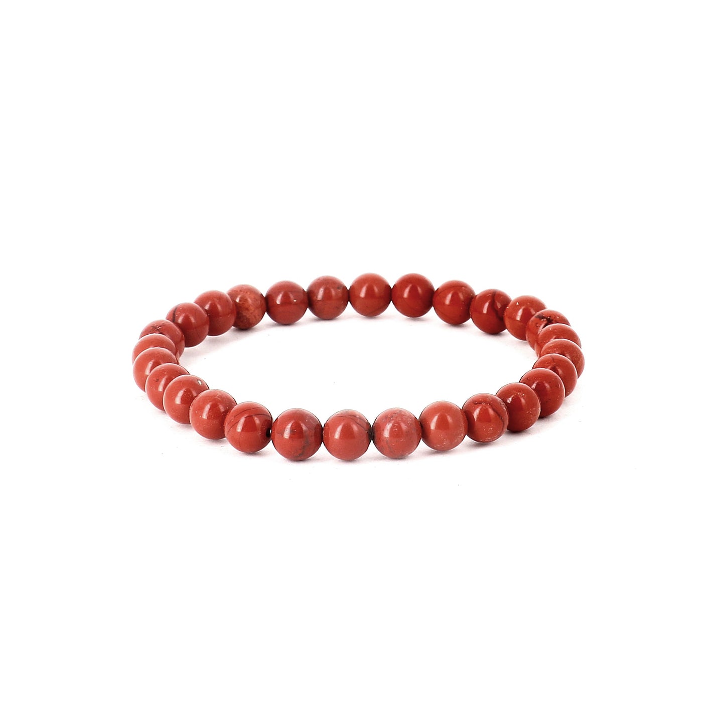 Bracelet Jaspe rouge - pierres naturelles