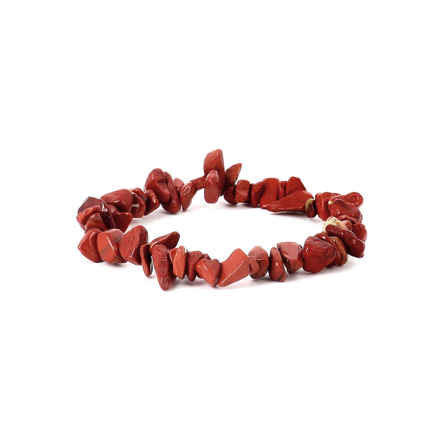 Bracelet Jaspe rouge - pierres naturelles