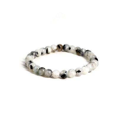 Bracelet Labradorite blanche - pierres naturelles