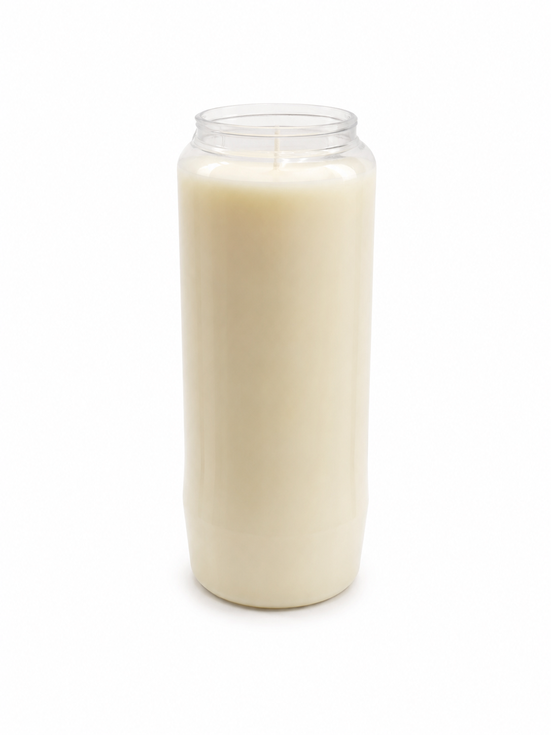 Neuvaine Blanche – Bougie de prière 9 jours à l'huile végétale