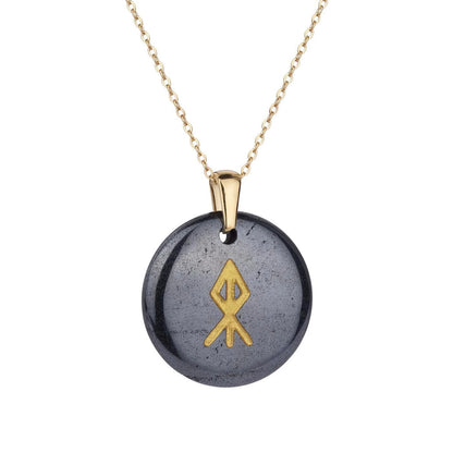 Collier Talisman Runique - Courage