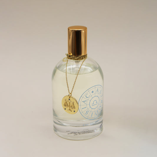The Box: Perfume and Libra Necklace