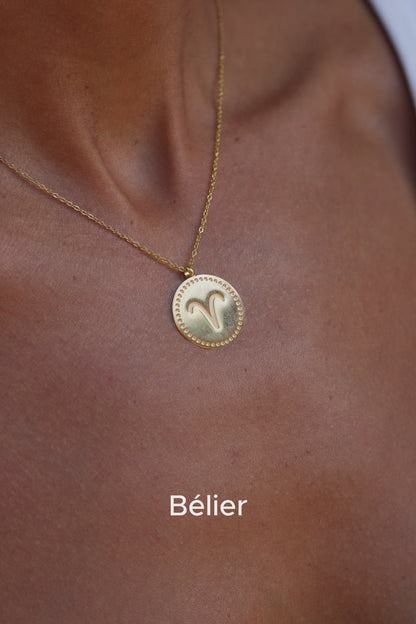 Collier astrologique Sagittaire
